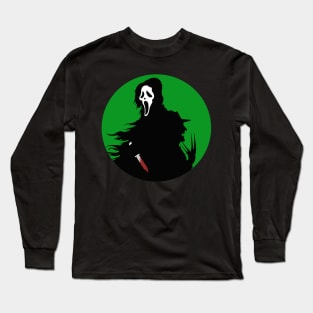 Wes Craven Icons - Ghostface & Freddy - Green Long Sleeve T-Shirt